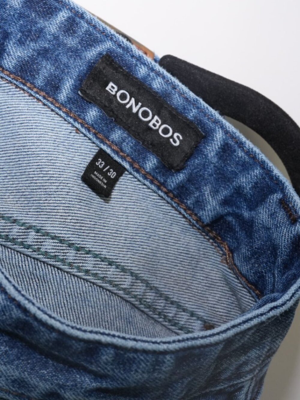 Bonobos Japanese Selvedge Jeans Tailored Medium Wash 33x30